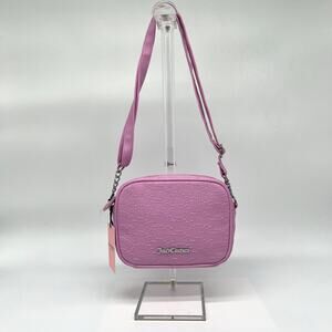 JUICY COUTURE NWT Pink Embossed Crossbody Bag